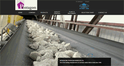 Desktop Screenshot of pentagonrubber.com